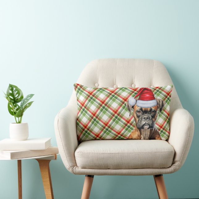 Cojín Lumbar Navidades de los amantes del perro cazan perros y  (Silla)