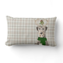 Navidades de los amantes del perro lobo irlandés y