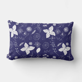 Cojín Lumbar Navidades de Navy Blue