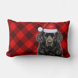 Cojín Lumbar Navidades del Perro Perro en Terranova