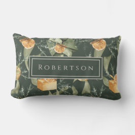 Cojín Lumbar Navidades encantadores Personalizado Verde Verde F