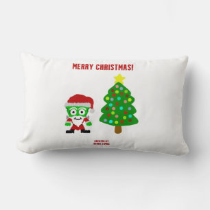 Cojín Lumbar Navidades FrankenCheese Lumbar Pillow