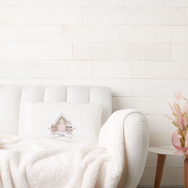 Cojín Lumbar Navidades Gingerbread Throw Cushion (Sofá)