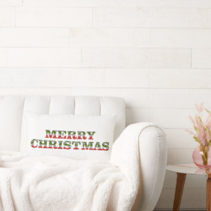 Cojín Lumbar Navidades rojos y verdes suéter   Vacaciones