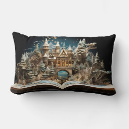 Cojín Lumbar Navidades Storybook Castle Pop-Up Wonderland