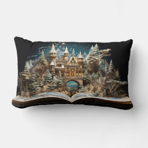 Cojín Lumbar Navidades Storybook Castle Pop-Up Wonderland