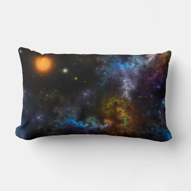 Cojín Lumbar Nebula Menagerie (Anverso)