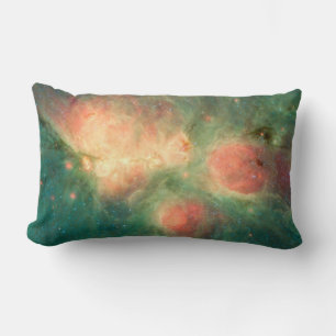 Cojín Lumbar Nebulosa del gato Vía lechosa