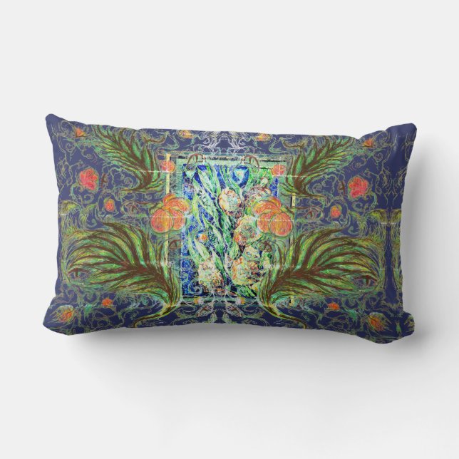 Cojín Lumbar Neighbours from the edge  (Reverso )