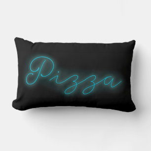 Cojín Lumbar Neon Glow Pizza