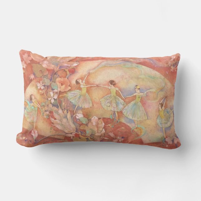 Cojín Lumbar Nijino-Odori: A Rainbow Dance (Anverso)