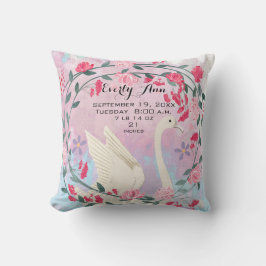 Cojín Lumbar Niña cisnera cisnera Estadísticas de bebé o regist