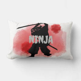 Cojín Lumbar ninja luna de sangre (personalizado)