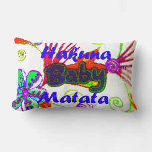 Cojín Lumbar Niños bebés Hakuna Matata Pillow