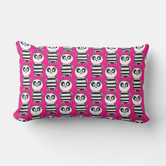 Cojín Lumbar Niños Panda  (Anverso)