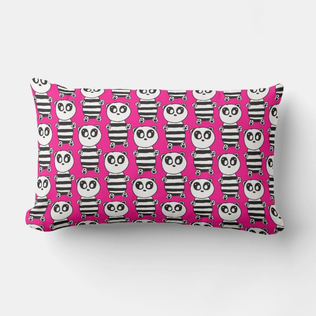Cojín Lumbar Niños Panda  (Anverso)