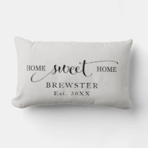 Nombre de familia de Sweet Home personalizado