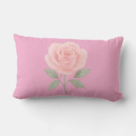 Cojín Lumbar Nombre de la flor rosa