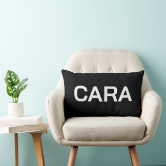 COJÍN LUMBAR NOMBRE PERSONALIZADO CLÁSICO MODERNO SENCILLO Y EL