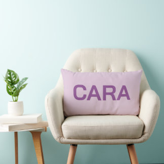 COJÍN LUMBAR NOMBRE PERSONALIZADO CLÁSICO MODERNO SENCILLO Y EL
