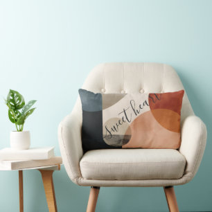 Cojín Lumbar Nombre personalizado de Boho