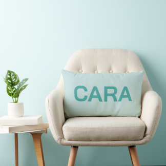 COJÍN LUMBAR NOMBRE PERSONALIZADO SENCILLO CLÁSICO MODERNO ELEG