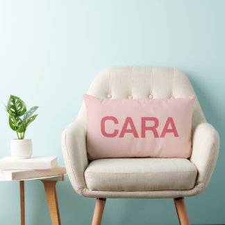 COJÍN LUMBAR NOMBRE PERSONALIZADO SENCILLO MODERNO CLÁSICO ELEG