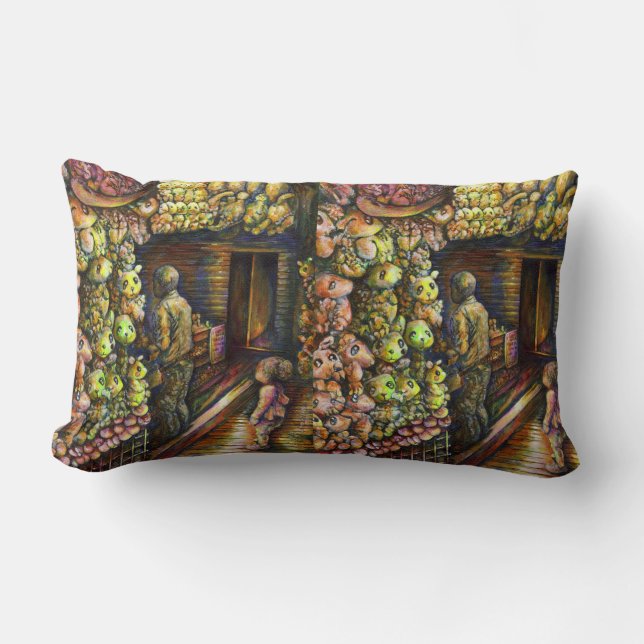 Cojín Lumbar Norte del Circo (Anverso)