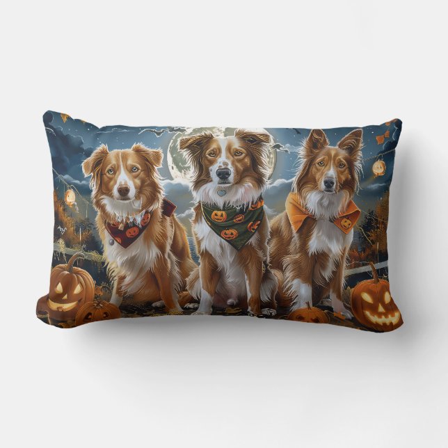 Cojín Lumbar Nova Scotia Halloween Spooky (Anverso)