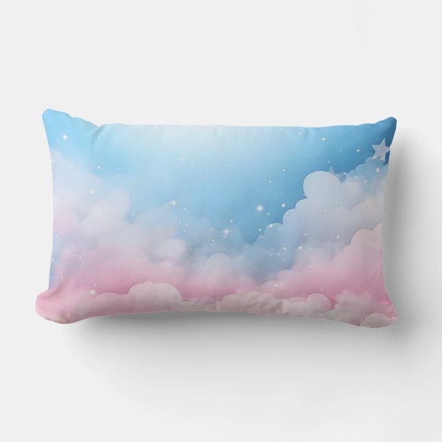 Cojín Lumbar Nubes (Anverso)