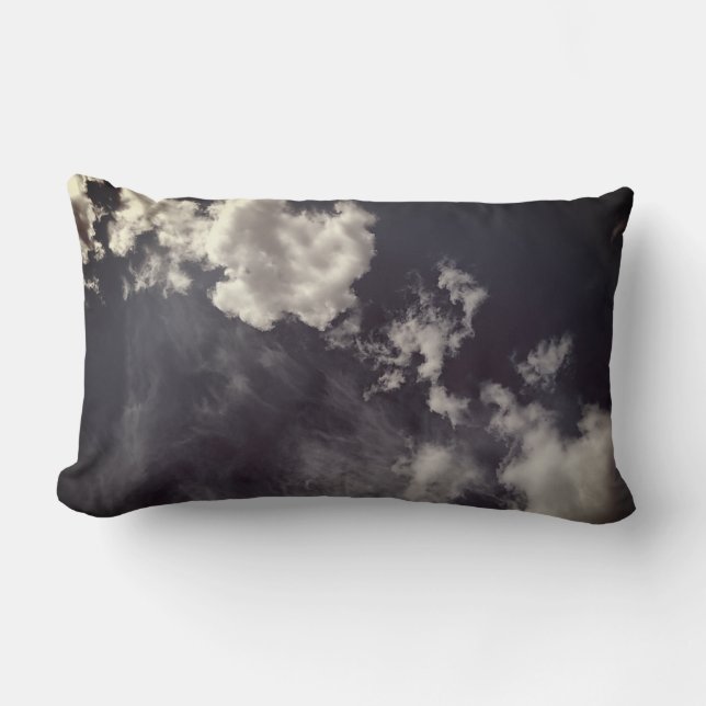 Cojín Lumbar Nubes metalizado extendidas (Anverso)