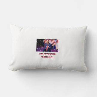 Cojín Lumbar NUESTRO PRESIDENTE FAVORITO Mejor regalo para una 
