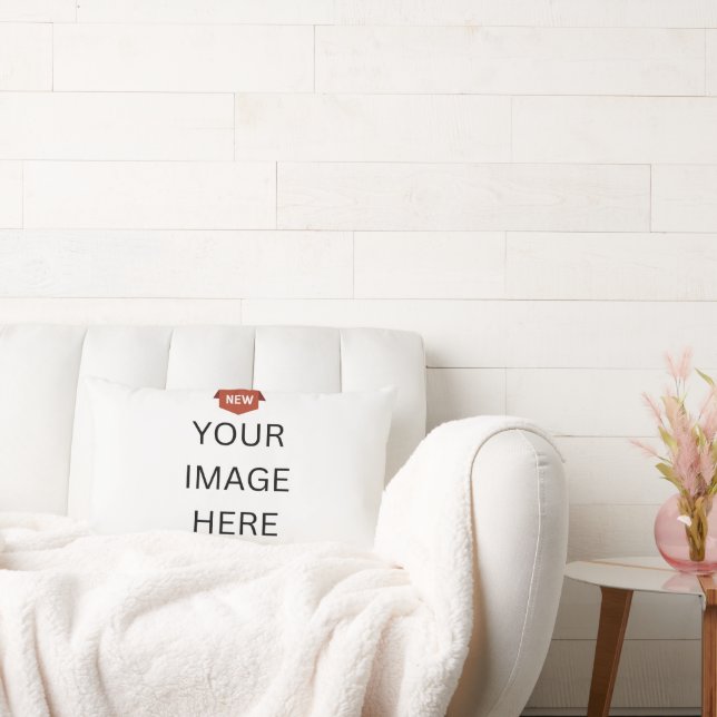 Cojín Lumbar ¡NUEVO! Algodón de 13" x 21" - Personalizar (Sofá)