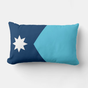 Cojín Lumbar nuevo símbolo de bandera del estado de Minnesota E