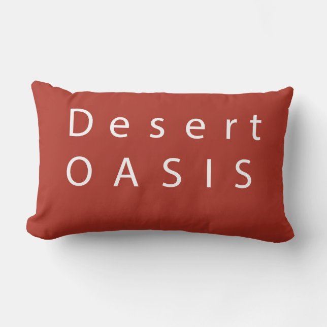 Cojín Lumbar OASIS Desert Pillow (Anverso)
