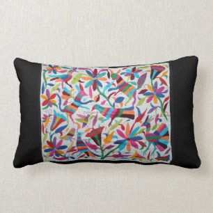 Cojín Lumbar Oaxaca México Boho étnico hispánico maya mexica