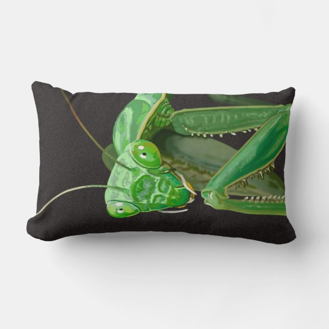 Cojín Lumbar Observándote - Versión verde (Anverso)