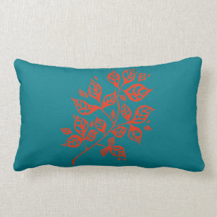 Cojín Lumbar Octubre deja el pequeño amortiguador del tiro -