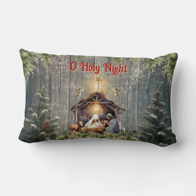 Cojín Lumbar Oh Holy Night Lumbar Pillow (Reverso )