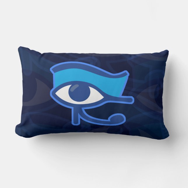 Cojín Lumbar Ojo de Horus (Anverso)