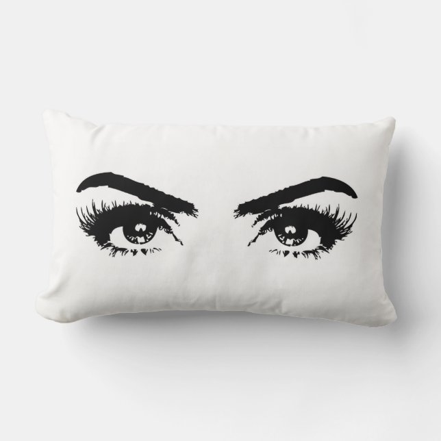 Cojín Lumbar Ojos (Anverso)