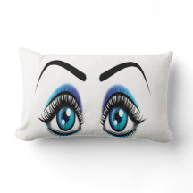 Ojos azules grandes