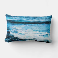 Olas oceánicas azules de Hawái foto simple negrita