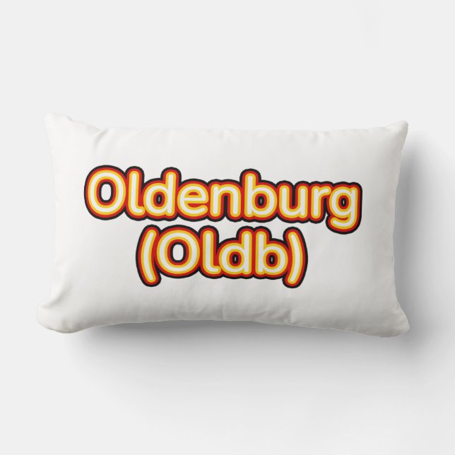 Cojín Lumbar Oldenburg (Oldb) Deutschland Alemania (Anverso)