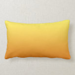 Cojín Lumbar "Ombre Amarillo Y Naranja"<br><div class="desc">Pilar lumbar amarillo y Naranja Ombre</div>