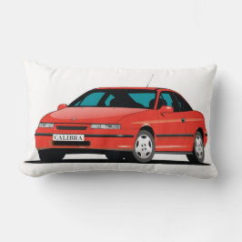 Cojín Lumbar Opel Calibra rojo