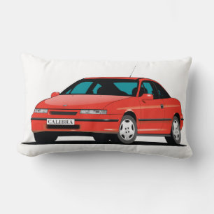 Cojín Lumbar Opel Calibra rojo