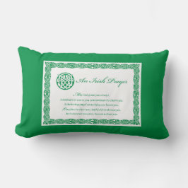 Cojín Lumbar Oración Celta Día de San Patricio