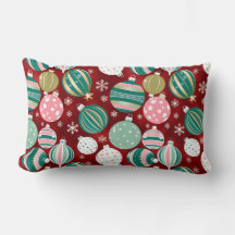 Ornamentos de Navidad retro vintage y copos de nie