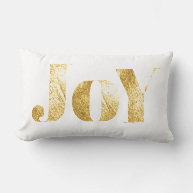 Cojín Lumbar Oro JOY Pillow (Anverso)